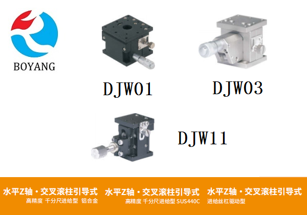 DJWO1/DJWO3/DJW11手動(dòng)位移臺(tái)