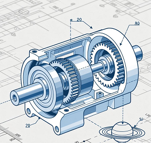 微型擺線針輪減速機輸入軸與步進電機怎么對齊？